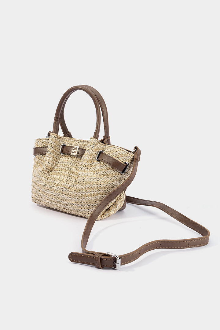 Pletená crossbody kabelka