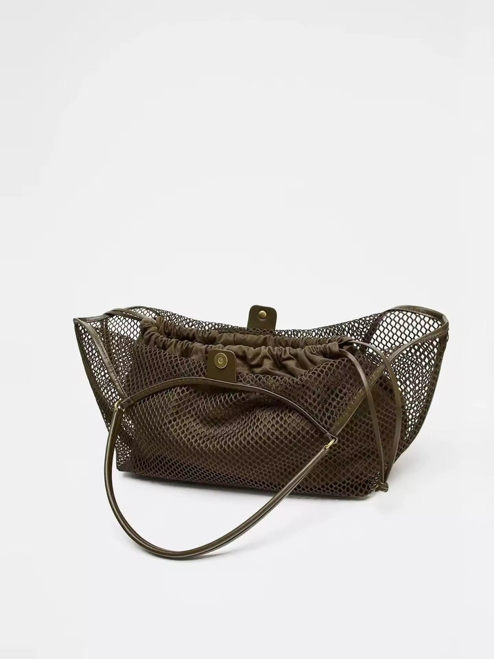 Sieťovaná shopper tote kabelka