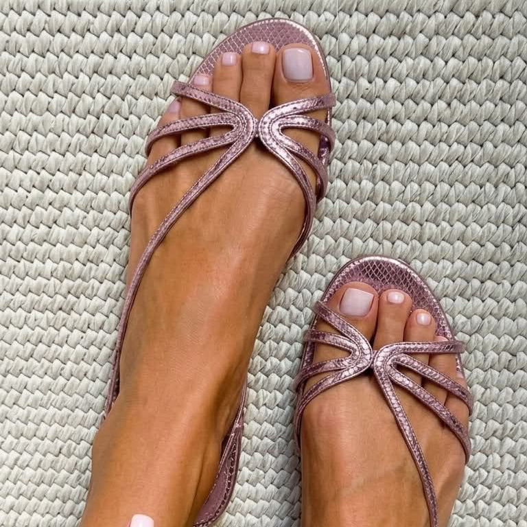 Marietta | Zlaté letné sandále