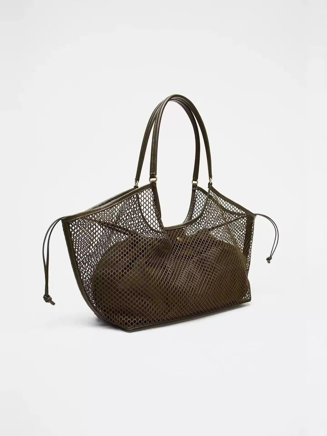 Sieťovaná shopper tote kabelka