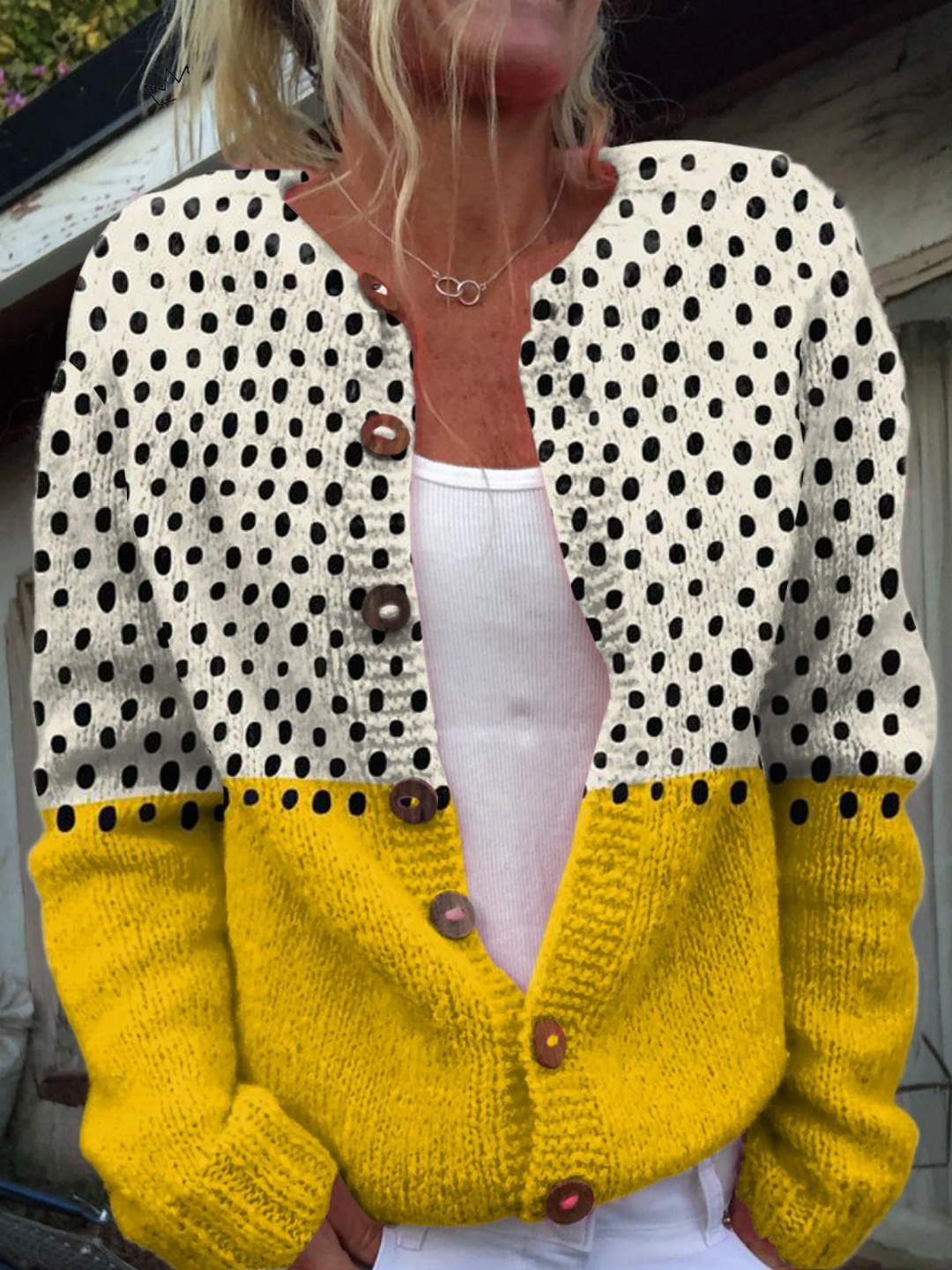 Junella™ | Sweter Kardigan w Stylu Vintage