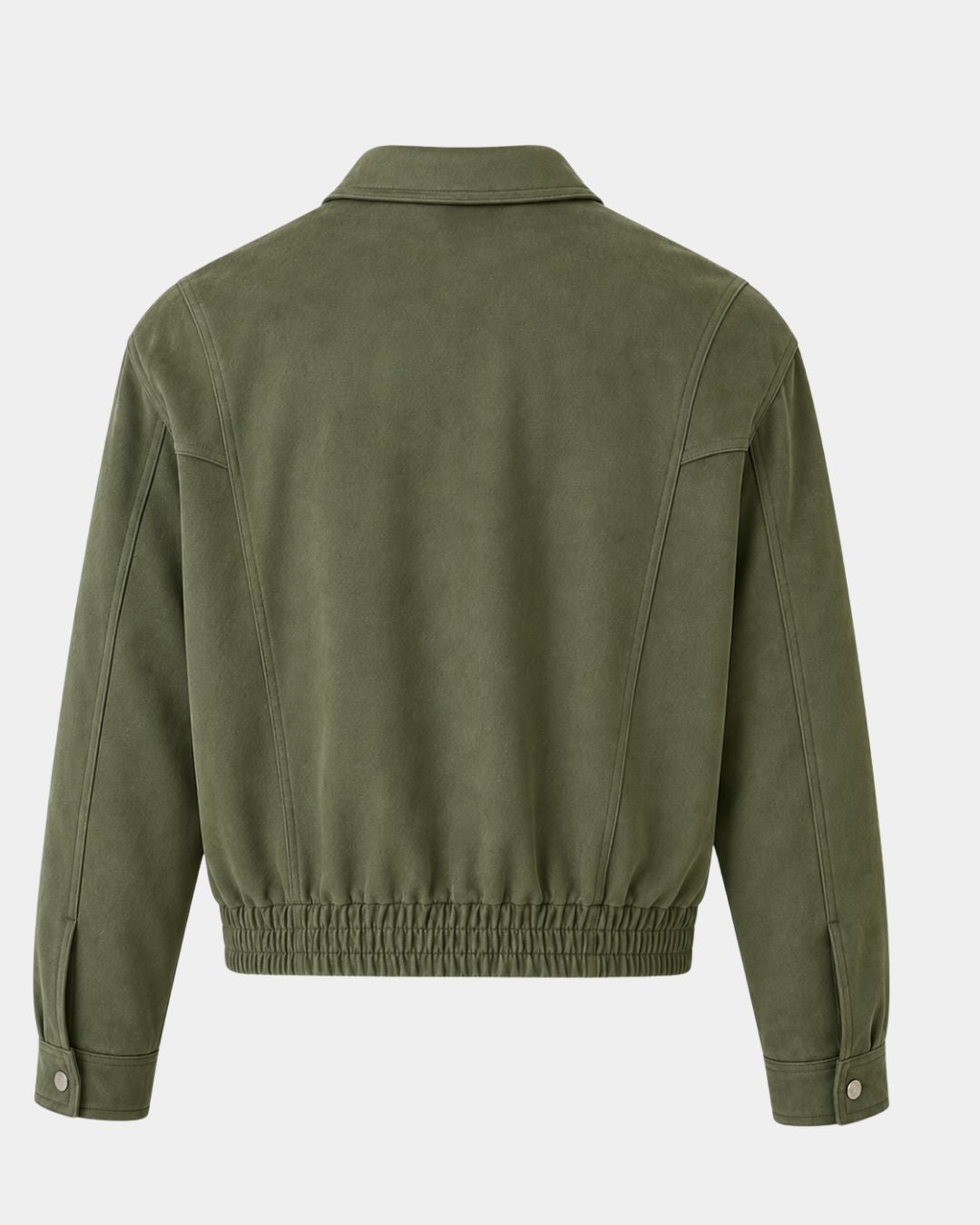 Bomber bunda s minimalistickými detailmi