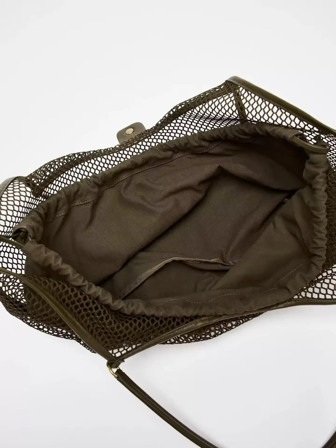 Sieťovaná shopper tote kabelka