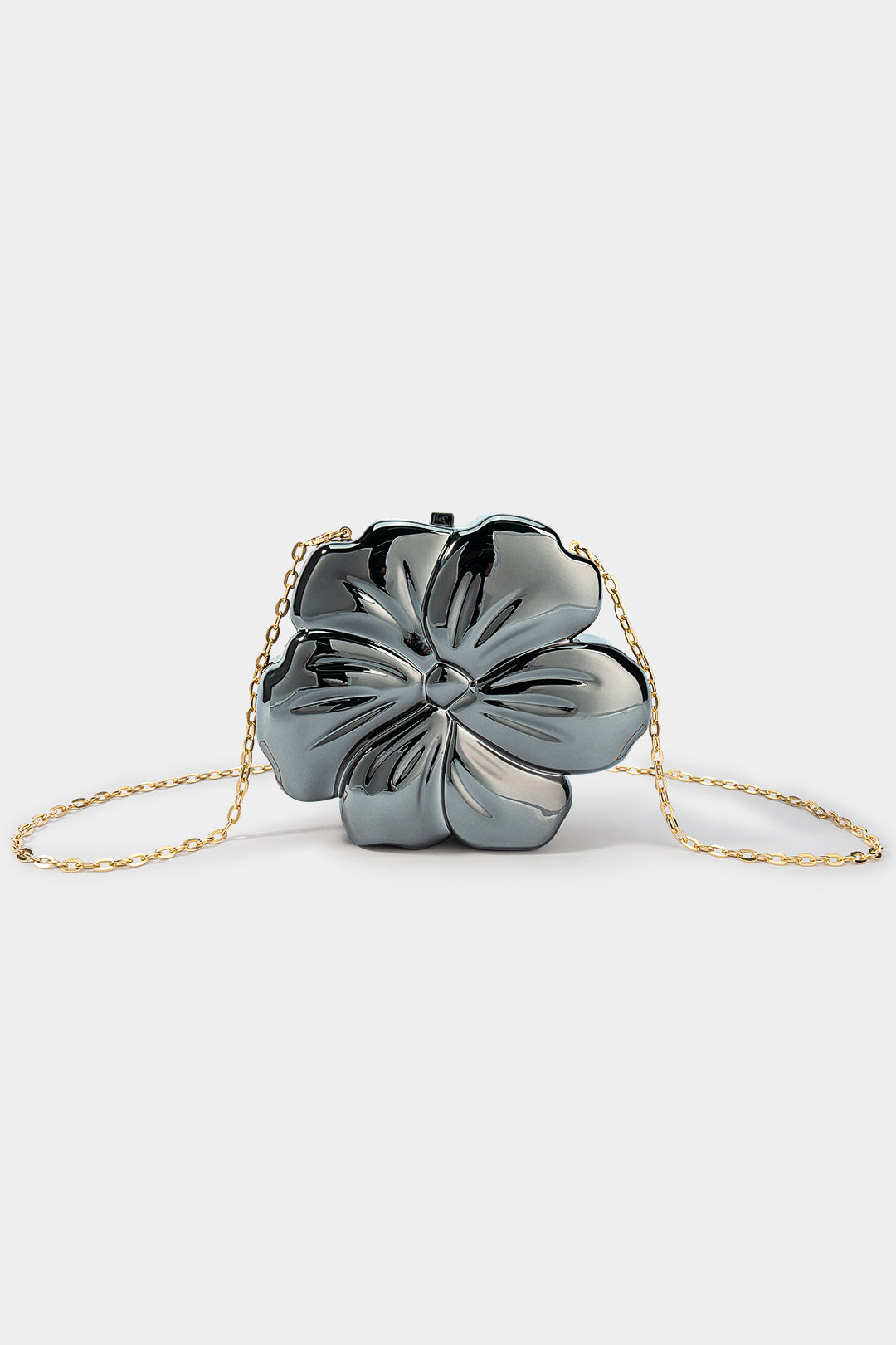 Kvetinová crossbody kabelka s retiazkou
