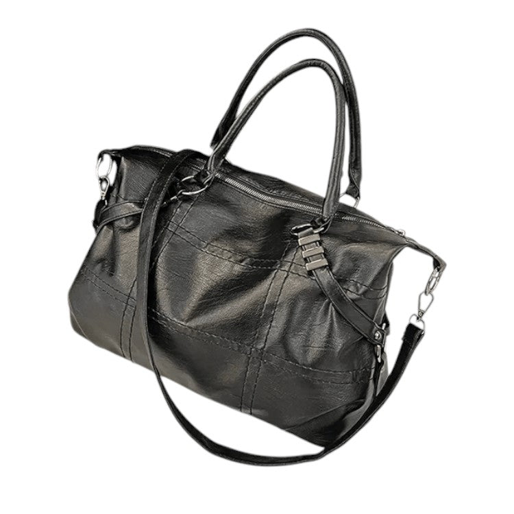 Vintage kožená tote kabelka