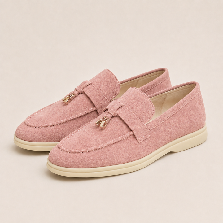 Elegantné loafers s kovovým detailom