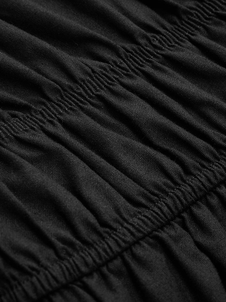 Zara | Krátky bavlnený overal na jedno rameno