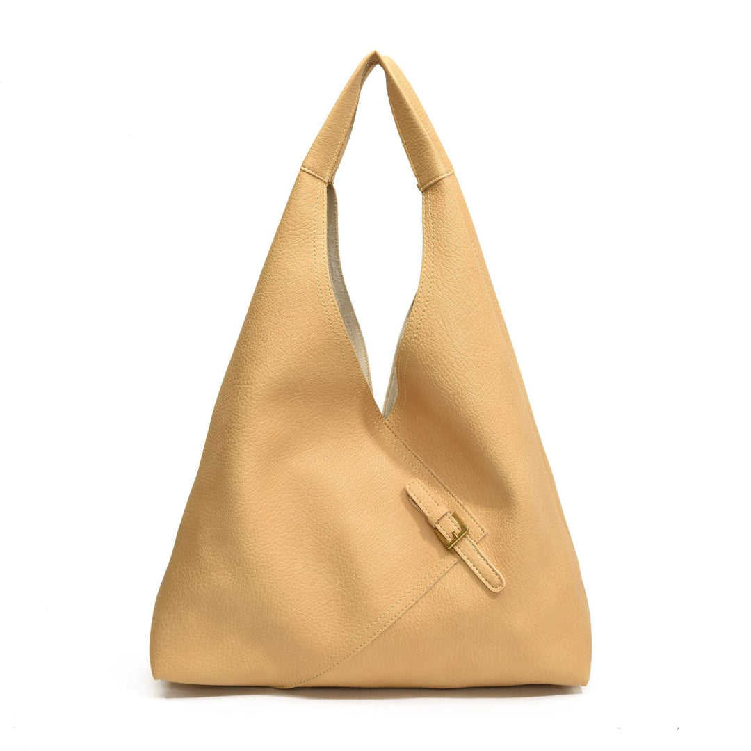 Kožená crossbody tote kabelka