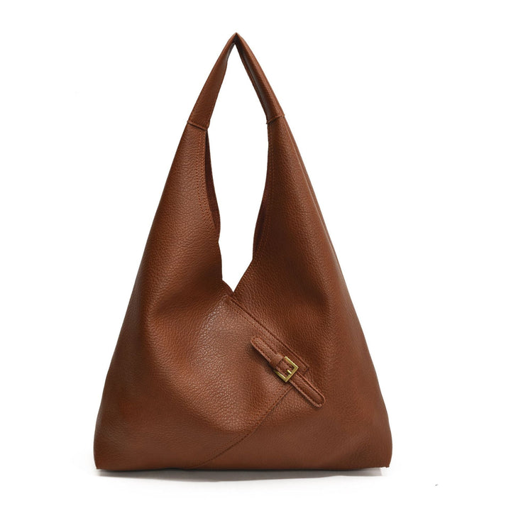 Kožená crossbody tote kabelka