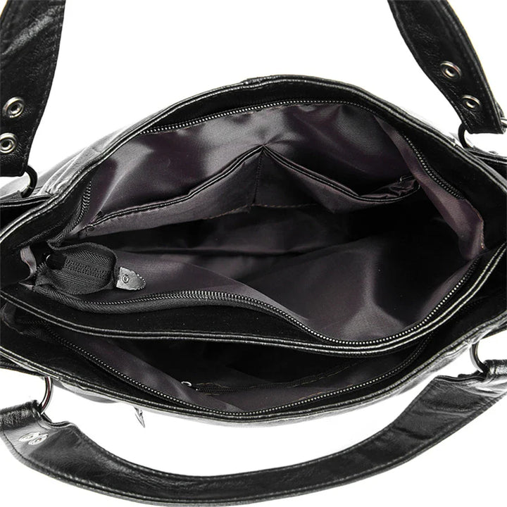 Kožená crossbody kabelka