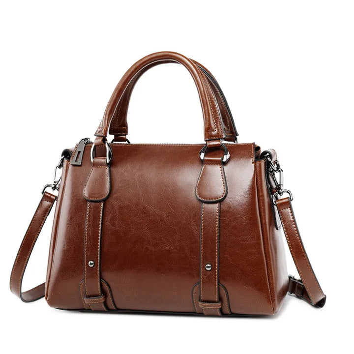Kožená crossbody kabelka