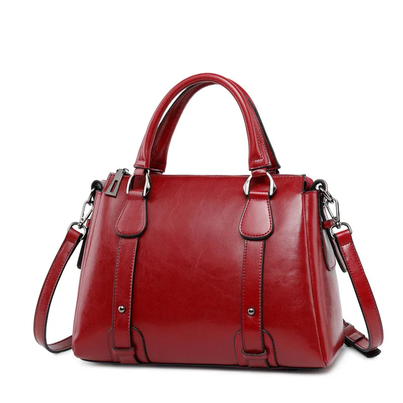 Kožená crossbody kabelka