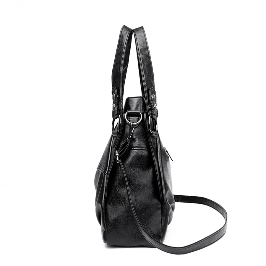 Kožená crossbody kabelka