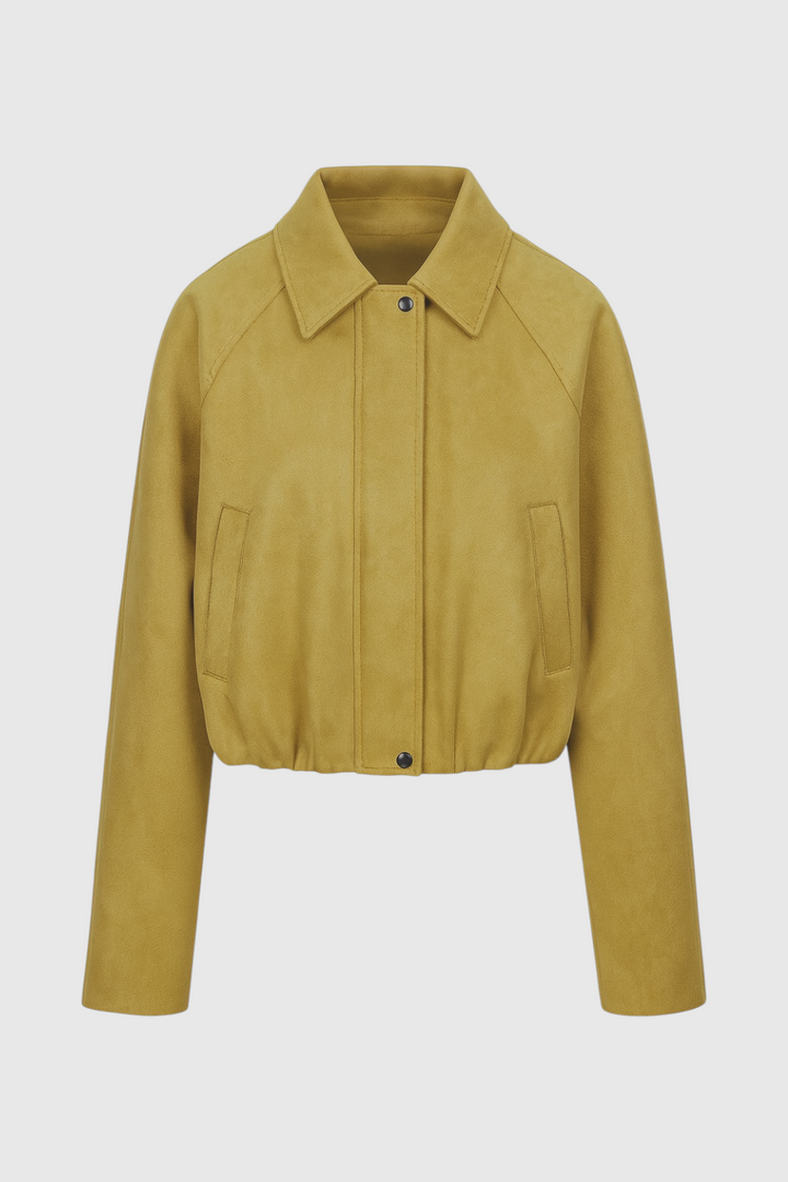 Elegantná bomber bunda s klasickým strihom