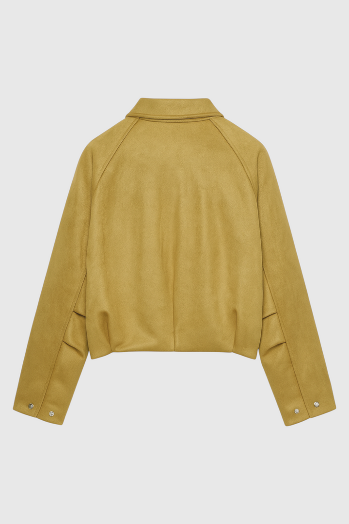 Elegantná bomber bunda s klasickým strihom