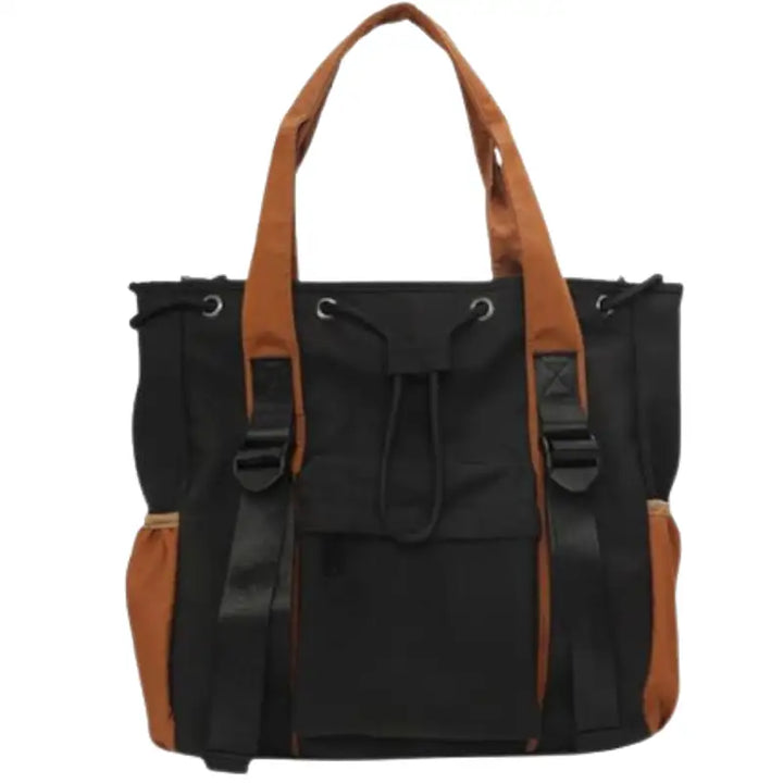 Látková crossbody tote kabelka