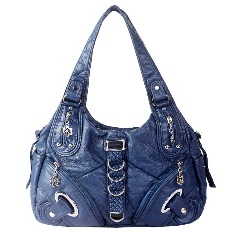 Kožená crossbody kabelka