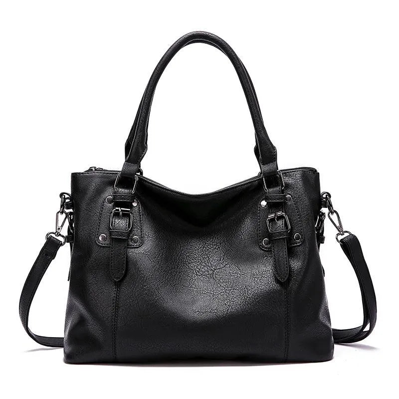 Elegantná kožená crossbody kabelka