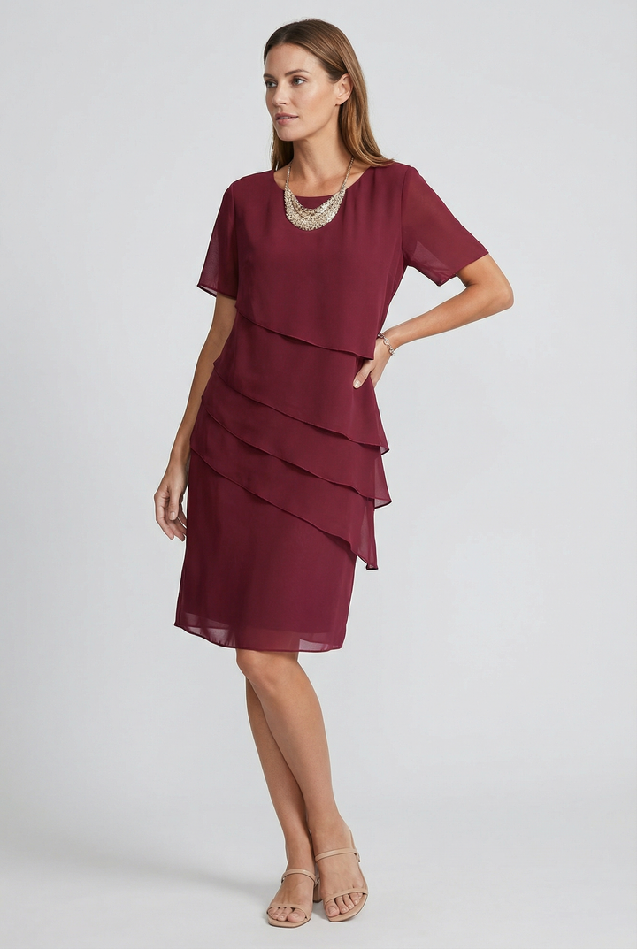 Alexandra | Elegantné šifónové maxi šaty