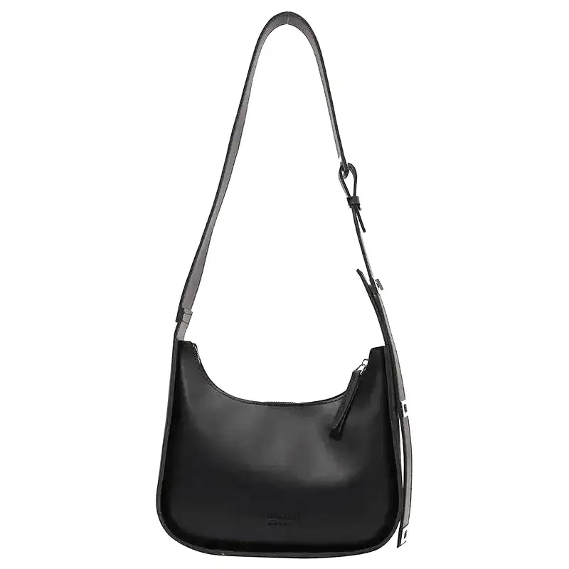 Mäkká kožená crossbody kabelka