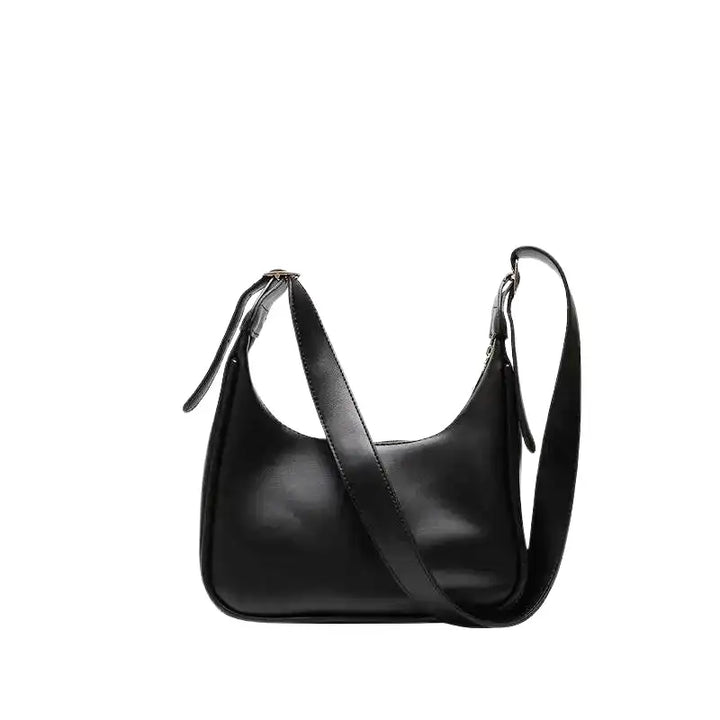 Mäkká kožená crossbody kabelka