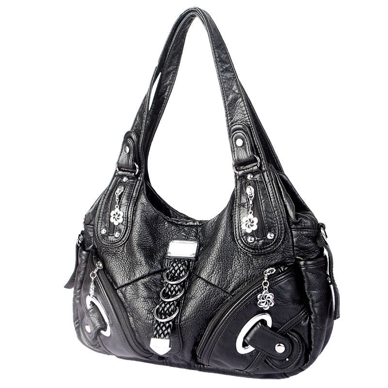 Kožená crossbody kabelka