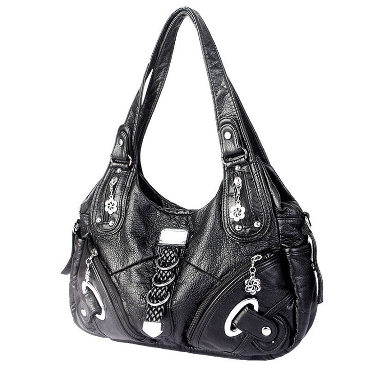 Kožená crossbody kabelka