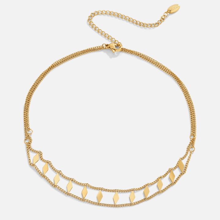 Zlatý choker Zara